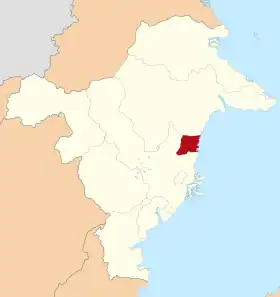 Localisation de Bontang