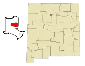 Localisation de Los Alamos