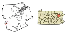 Localisation de Nescopeck