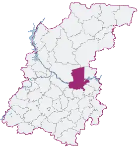 Localisation de Raïon de Lyskovo