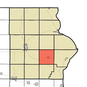 Localisation de Paint Creek Township