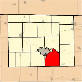 Localisation de Silver Creek Township