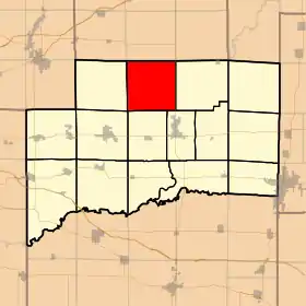 Localisation de Wheatfield Township