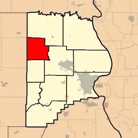 Localisation de Whitewater Township