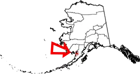 Localisation de Borough de Bristol Bay