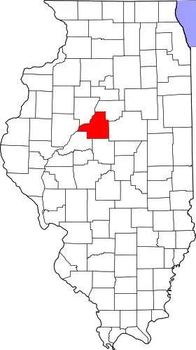 Localisation de Comté de Tazewell(Tazewell County)