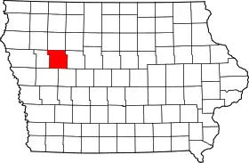 Localisation de Comté de Sac