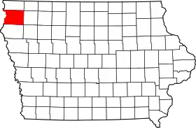 Localisation de Comté de Sioux