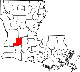 Localisation de Paroisse d'Allen(Allen Parish)