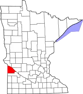 Localisation de Comté de Lac qui Parle(Lac qui Parle County)