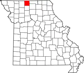 Localisation de Comté de Mercer(en) Mercer County