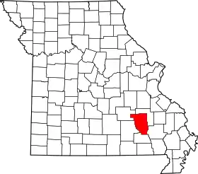 Localisation de Comté de Reynolds