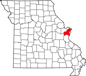 Localisation de Comté de Saint-Louis