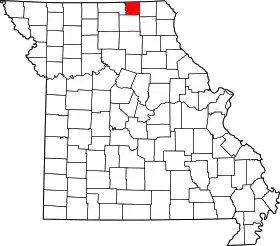 Localisation de Comté de SchuylerSchuyler County