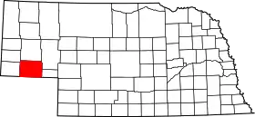 Localisation de Comté de Cheyenne