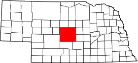 Localisation de Comté de Custer