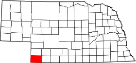 Localisation de Comté de Dundy