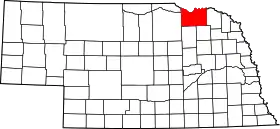 Localisation de Comté de Knox