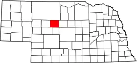 Localisation de Comté de Thomas