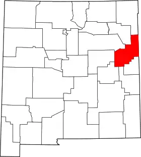 Localisation de Comté de Quay(Quay County)