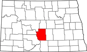 Localisation de Comté de BurleighBurleigh County
