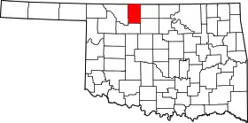 Localisation de Comté d'Alfalfa(Alfalfa County)