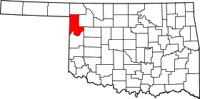 Localisation de Comté d'Ellis(Ellis County)