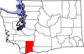 Localisation de Comté de Skamania(en) Skamania County