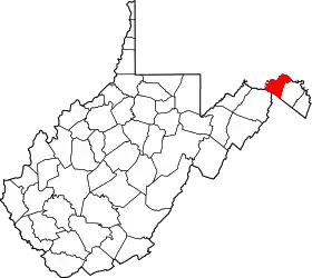 Localisation de Comté de Morgan(Morgan County)