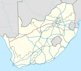 Image illustrative de l’article Route nationale 14 (Afrique du Sud)