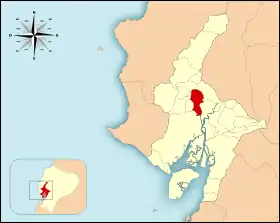 Localisation de Canton de Daule