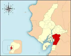 Localisation de Canton de Naranjal