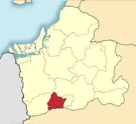 Localisation de Canton de Marcabelí