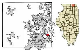 Localisation de Oakwood Hills