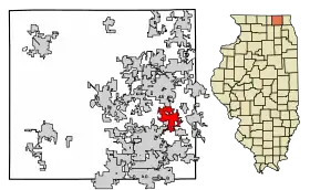 Localisation de Prairie Grove