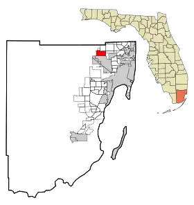 Localisation de Miami Lakes