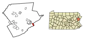 Localisation de Delaware Water Gap