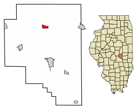 Localisation de Lovington