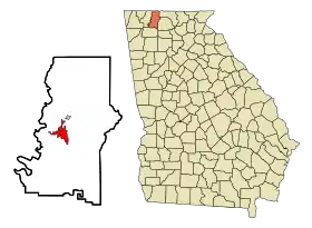 Localisation de Chatsworth