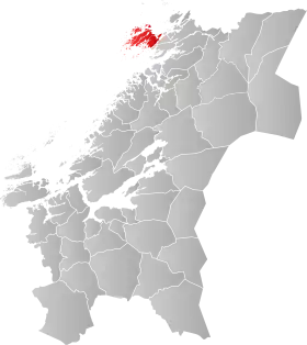 Localisation de Vikna