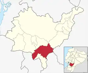 Localisation de Canton de Nabón