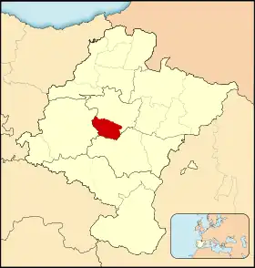 Localisation de Comarque de Puente la Reina