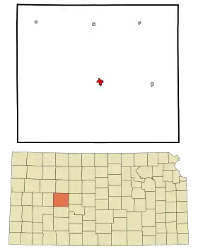 Localisation de Ness City