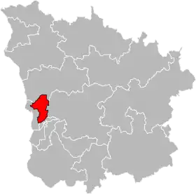 Canton de Varennes-Vauzelles