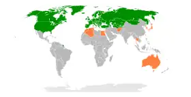 Carte de l'organisation