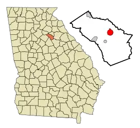 Localisation de Watkinsville