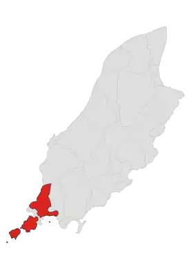 Localisation de Rushen