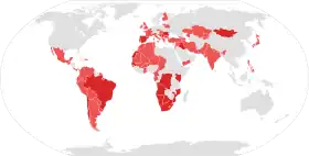 Carte de l'organisation