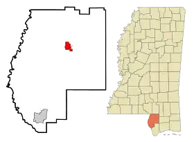 Localisation de Poplarville