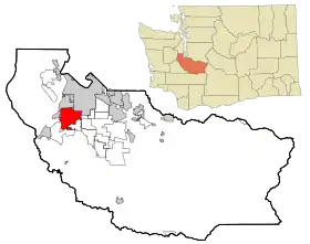 Localisation de Lakewood